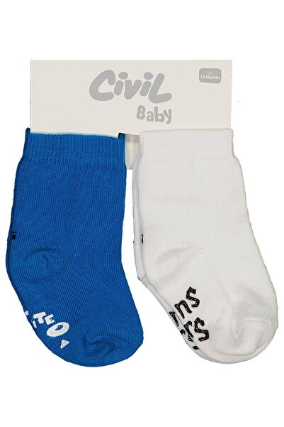 Civil Baby مجموعة جوارب مونستر المضادة للانزلاق للأطفال من 6 إلى 18 شهرًا - م...