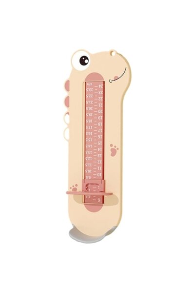 Avaleea Foot Measuring Device for Babies, 9-24 cm, Dinosaur Model, Pink