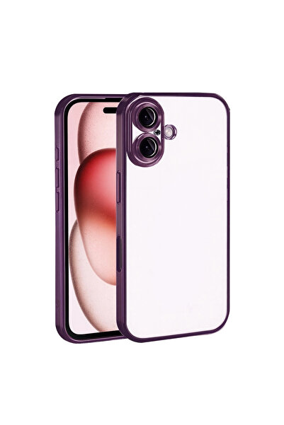 eco port iPhone 17 Silicone Case with Camera Protection Lens - Light Purple