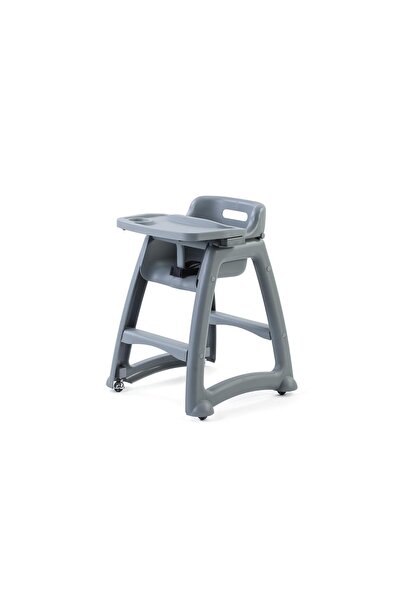 OSİMO Plastik Mama Sandalyesi Gri | Mama Sandalyesi