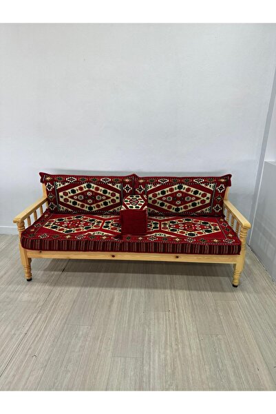 Seç Şark Köşesi Ahşap Sedir Şark Köşesi