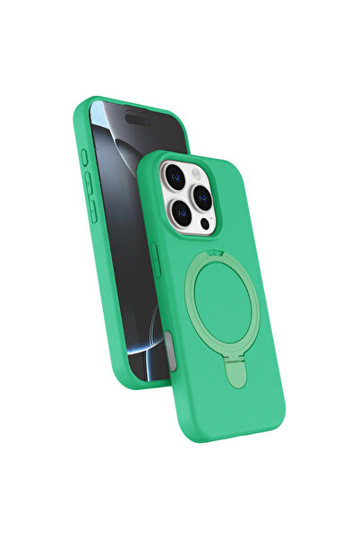eco port iPhone 16 Pro Max Regal Magsafe Stand Cover - Green