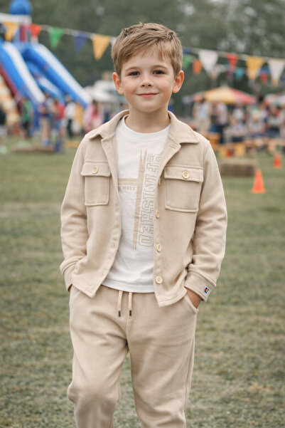 Yalçınoğlu Kids Costum de sărbătoare premium pentru băieți I Cămașă, jachetă,...