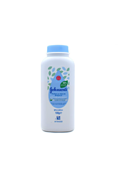 Johnson's بودرة أطفال أليو وفيتامين إي 100 جرام