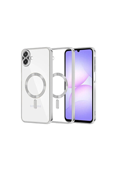 eco port غطاء سامسونج جالاكسي A07 كروس مغناطيسي - فضي