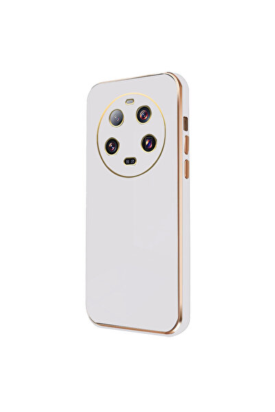 eco port Mi 14 Ultra Compatible Case Volet Silicone - White