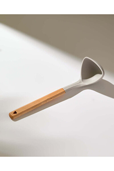 REDTAG Grey Silicone Soup Ladle