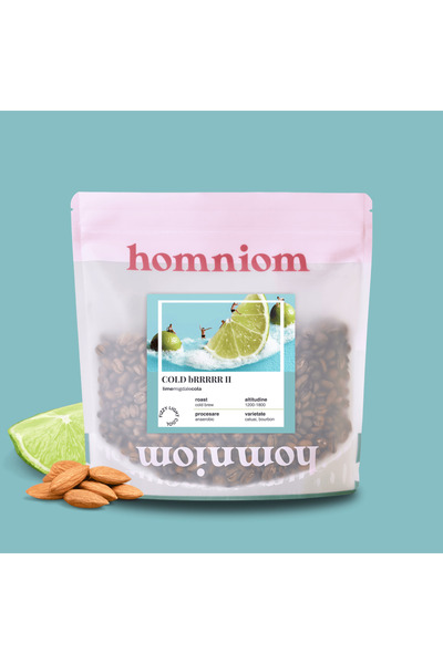 homniom COLD bRRRR II – cold brew coffee