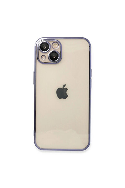 eco port iPhone 14 Case with Camera Protection Lens Silicone - Purple