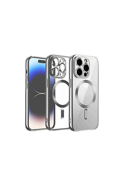 eco port غطاء حماية مغناطيسي لهاتف آيفون 12 برو - رمادي تيتاني