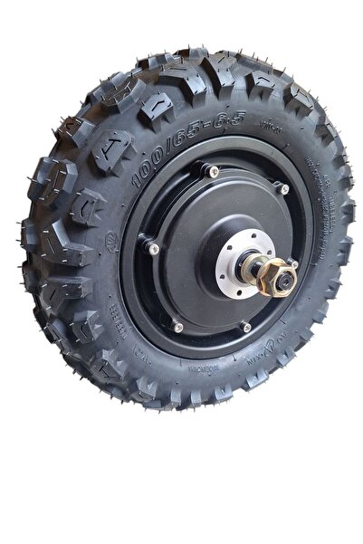 OEM Motor electric 11 inch 1600W 60V cu anvelopă 100/65-6.5 - Compatibil Ezot...