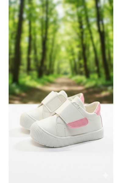 ÖZDE shoes حذاء رياضي للأطفال من الجنسين بقاعدة حرارية مرنة ومخيطّة وشريط فيل...