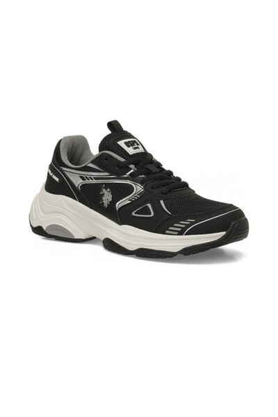 U.S. Polo Assn. Merida 6Fx Black Women's Sneaker Sports Shoes