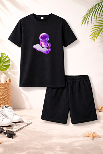 genosha tricou Pantaloni scurți Set pentru copii 100% bumbac Confortabil croi...