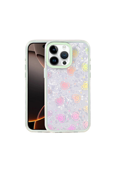 eco port iPhone 14 Pro Max Lumi Patterned Cover - Green