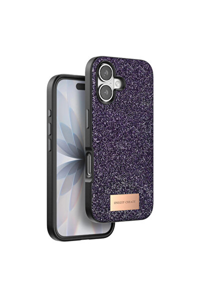 eco port غطاء آيفون 17 لامع - أرجواني غامق