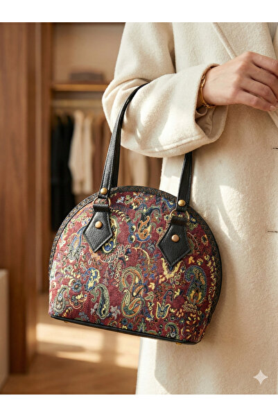 STAMBOUL Authentic Patterned Handmade Multi-Colored Women's Shoulder Bag - Gi...