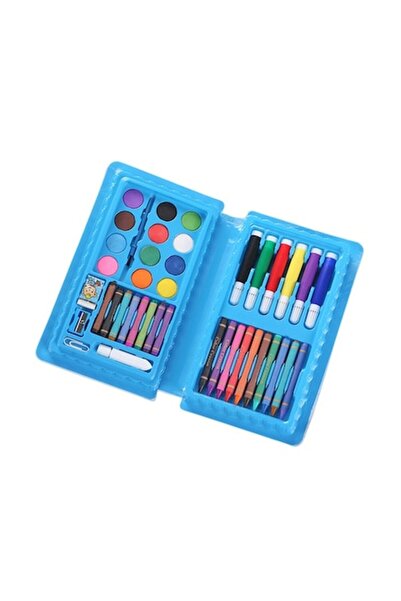 Avaleea Set de 42 de piese de pictură și desen, tip penar, model elefant, alb...