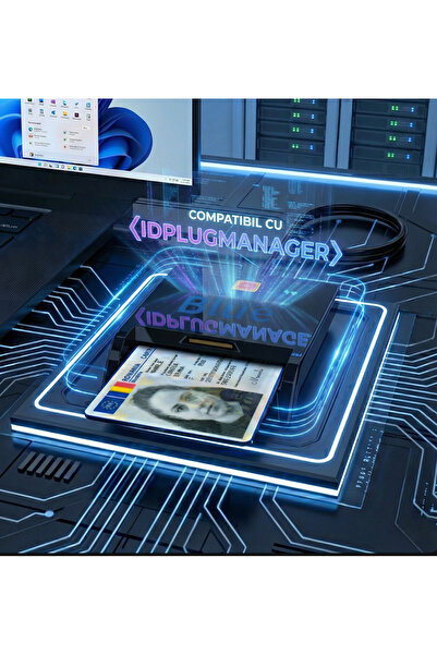 blue reader Cititor carte electronica de identitate romaneasca (CEI) Blue Rea...