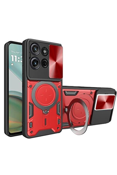 Evia Husă de protecție pentru Motorola Moto G75, P35, Lexgard, Noble Red