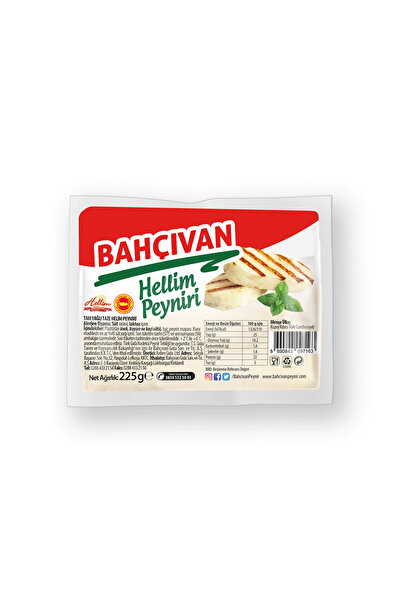 Bahçıvan Hellim Peyniri 225 g - Izgaraların ve Tavaların Altın Sarısı Çıtırı