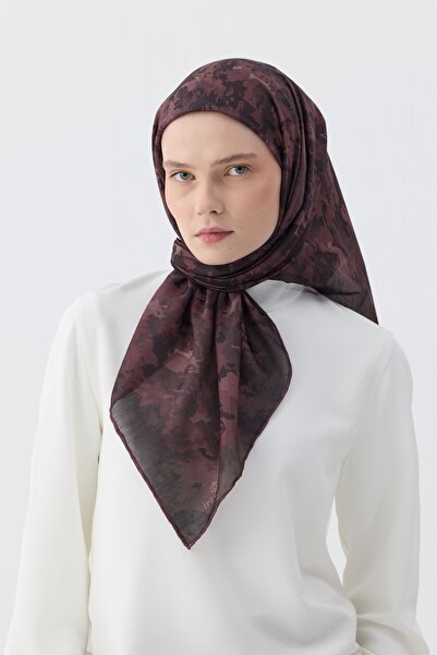 İpekhan Winter Bloom Soft Scarf 1246 Dried Rose