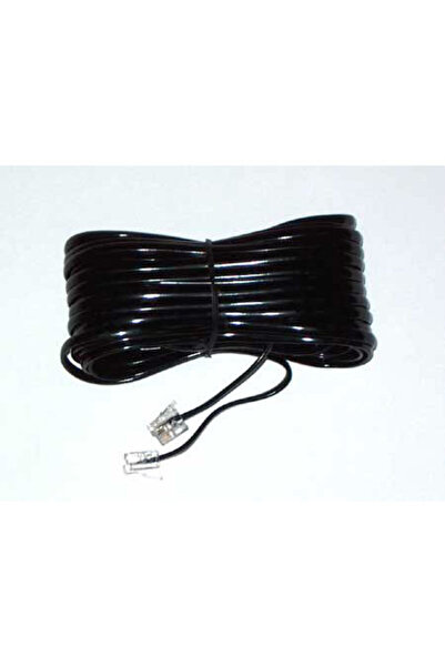 Generic BLACK TELEPHONE EXTENSION CABLE 3M