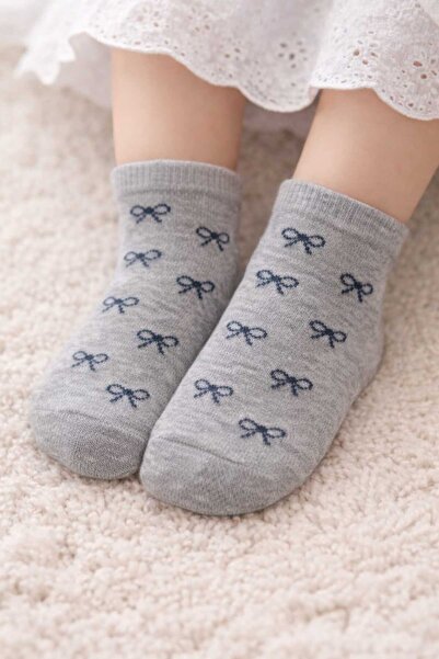 gigigiyim جوارب بناتي صغيرة مزينة بشريط