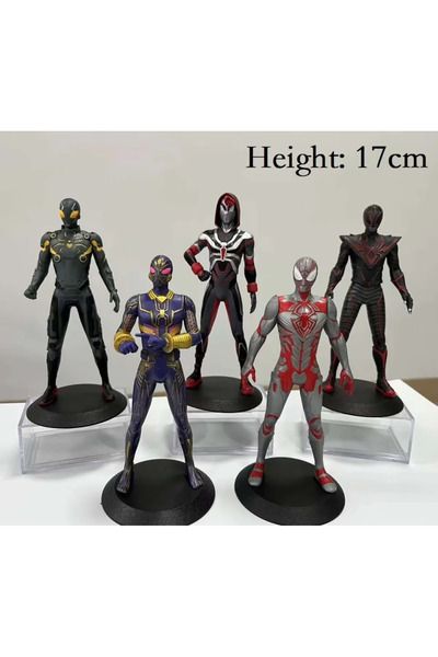 ErCorp Örümcek Adam Miles Morales Set 5li Figür