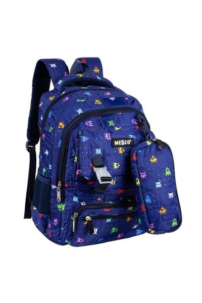 Mesco Ghiozdan școlar cu penar inclus