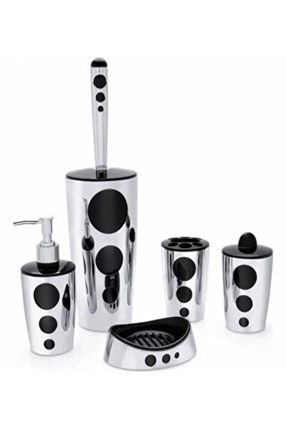 Royaleks Group طقم حمام بونتو 5 قطع كروم Royaleks-F326