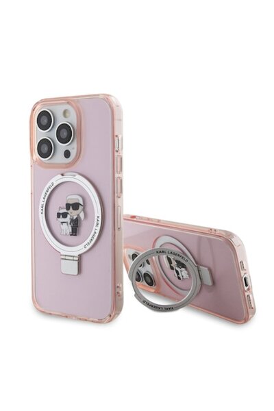 Evia Protective Case for iPhone 15 Pro Max, I70, Lexgard, Powder Pink
