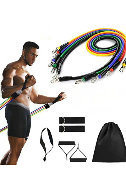 Mestore Portable Door-Hanging Exercise Band Set Home and Travel Use