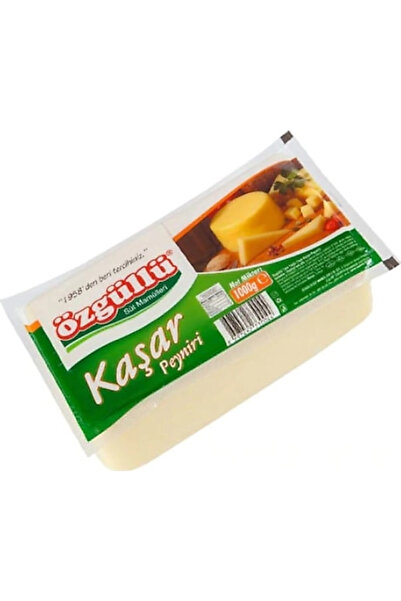 Özgüllü Kaşar Peyniri 1 kg - %100 Doğal ve Tam Yağlı Geleneksel Lezzet