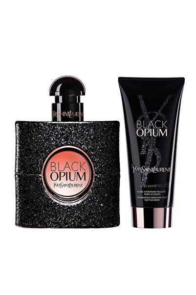 Yves Saint Laurent Комплект Yves Saint Laurent: Black Opium, хидратиращ, лоси...