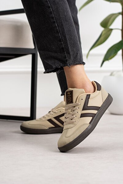 Lento Retro-V Retro Model Kauçuk Taban Ortopedik Bağcıklı Sneaker Spor Ayakkabı