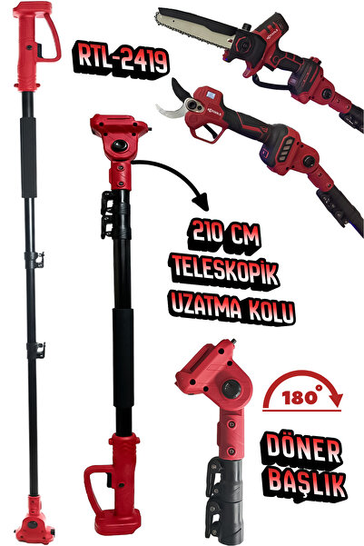 RETOOLS BORDO 210 CM TELESKOPİK UZATMA KOLU 210 CM