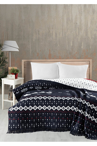 Sivalde Froven Бавовняна двоспальна ковдра | Синя, 200x220 см