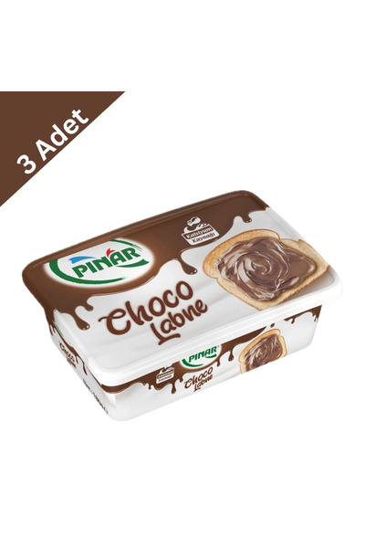 Pınar Labne Çikolatalı 180 g x 3 Adet - Labnenin Tazeliği Çikolatanın Büyüsüy...