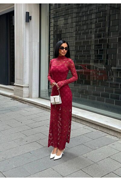 MODA KADIN DANTEL ELBİSE