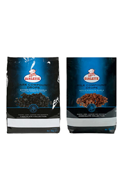 ovalette Sütlü Damla 2Kg ve Bitter Damla 2Kg