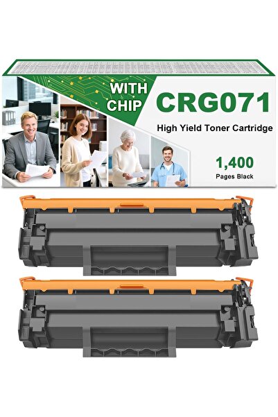 Canon CRG071 ÇİPLİ I-SENSYS LBP122DW MF272DW MF275DW Printer, for CRG071 2ADET