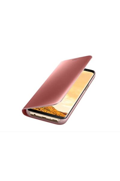 OEM Clear View Flip Cover for Samsung Galaxy S9, Rose