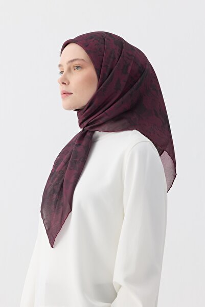 İpekhan Winter Bloom Soft Eşarp 1246 Bordo