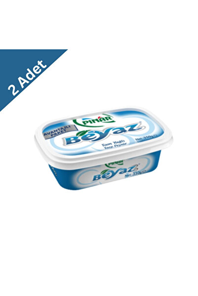 Pınar Beyaz 350 g x 2 Adet - Favori Lezzetiniz Şimdi Daha Büyük Pakette