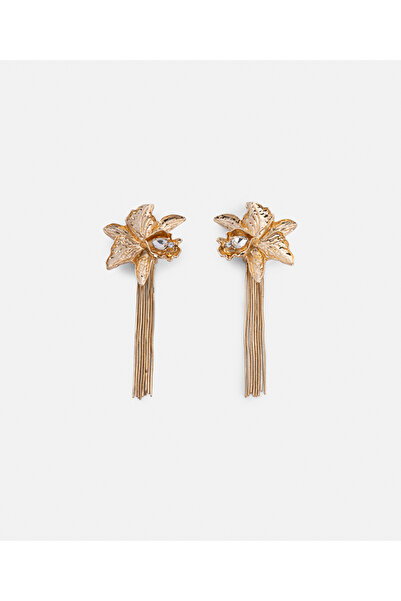 İpekyol Sallantılı çiçek küpe