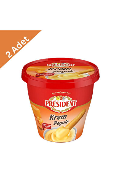 President Cheddar Krem Peynir 270 g x 2 Adet - Gurme Cheddar Lezzeti ve Krems...