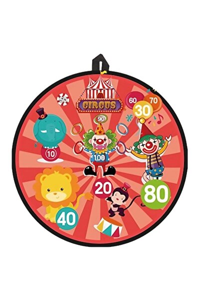 Avaleea Joc de darts pentru copii, tablă pliabilă 36,5 cm, 8 bile cu velcro, ...