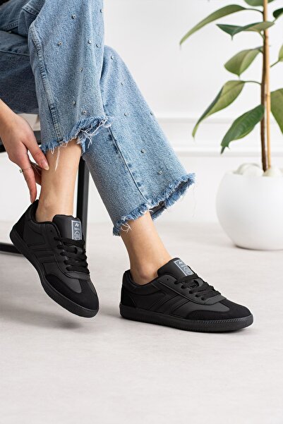 Lento Retro-V Retro Model Kauçuk Taban Ortopedik Bağcıklı Sneaker Spor Ayakkabı