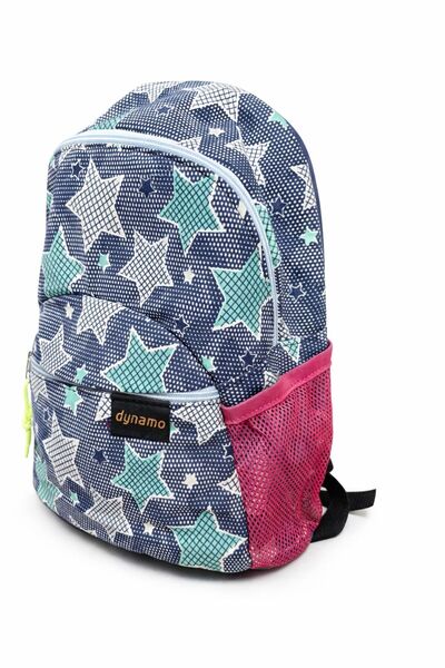 DİĞER1111 Backpack with Star Pattern (Small Size)